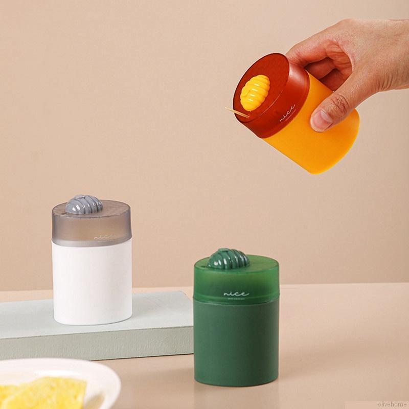Hộp đựng tăm xỉa răng bằng nhựa TỔ ONG dễ thương