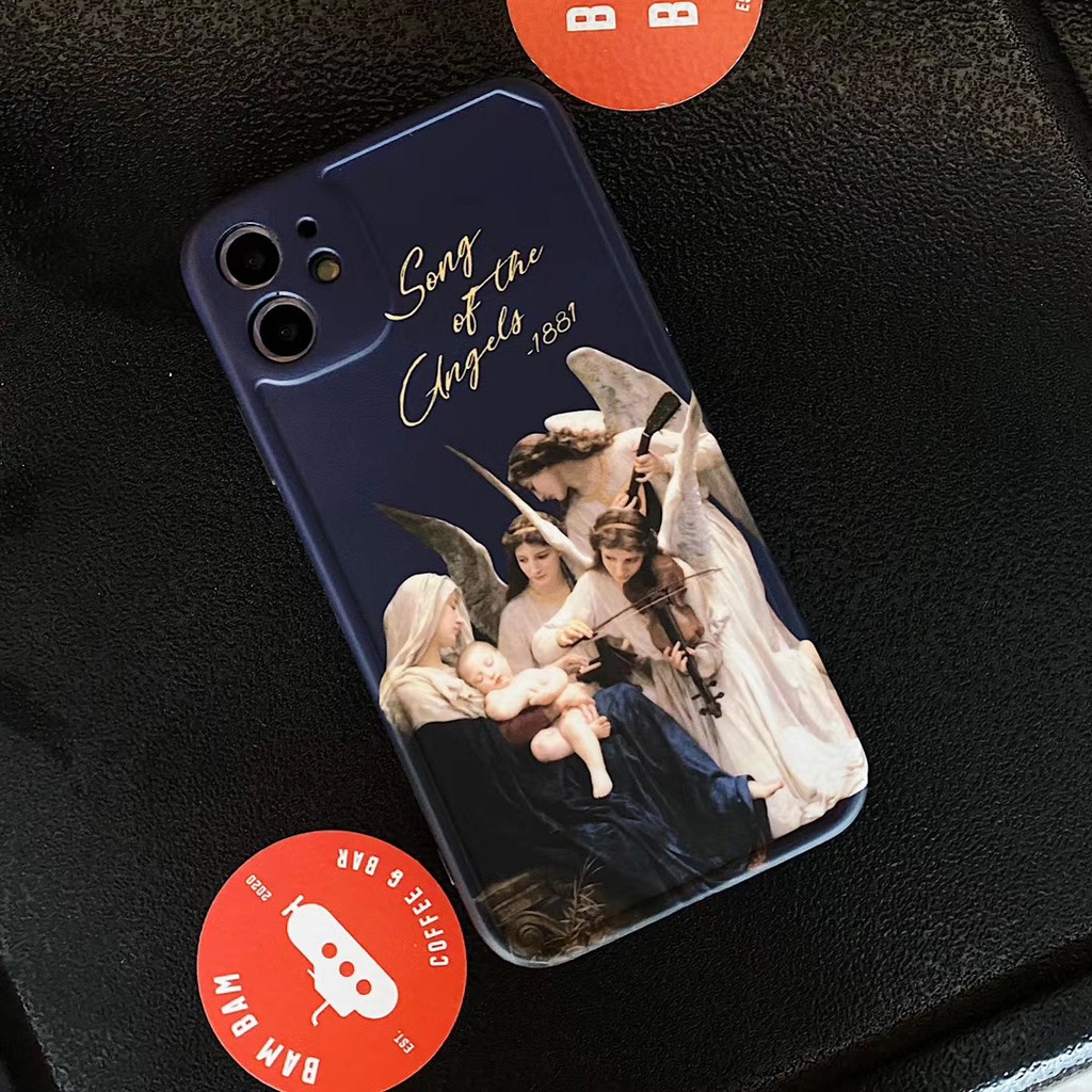 Ốp Điện Thoại Hình Tranh Sơn Dầu Nghệ Thuật Cho Iphone 7 8 + X Xs Xr Xsmax 11 Pro Promax | BigBuy360 - bigbuy360.vn