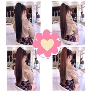 Tóc giả thẳng💋FREESHIP😘 tóc giả ngoặm thẳng n43