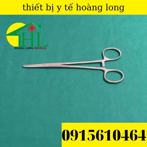 Panh Y Tế, Panh Gắp Phẫu Thuật, Pen Kẹp Y Tế, Panh Thẳng Không Mấu 14cm - Hàng Pakistan