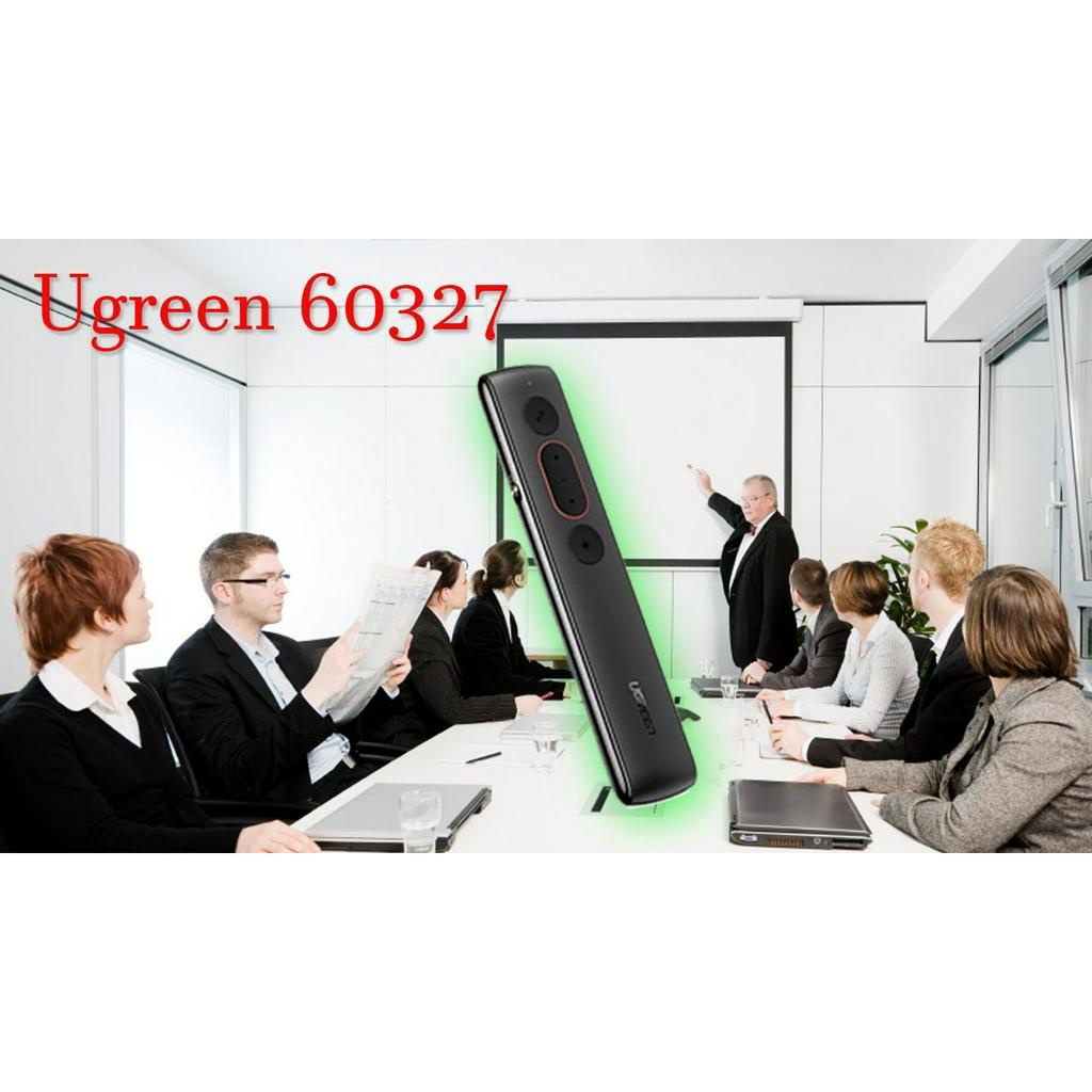 Bút Trình Chiếu Laser Ugreen 60327 Chính Hãng L180 Điều Khiển Xa 100 Mét, Kèm PIN AAA
