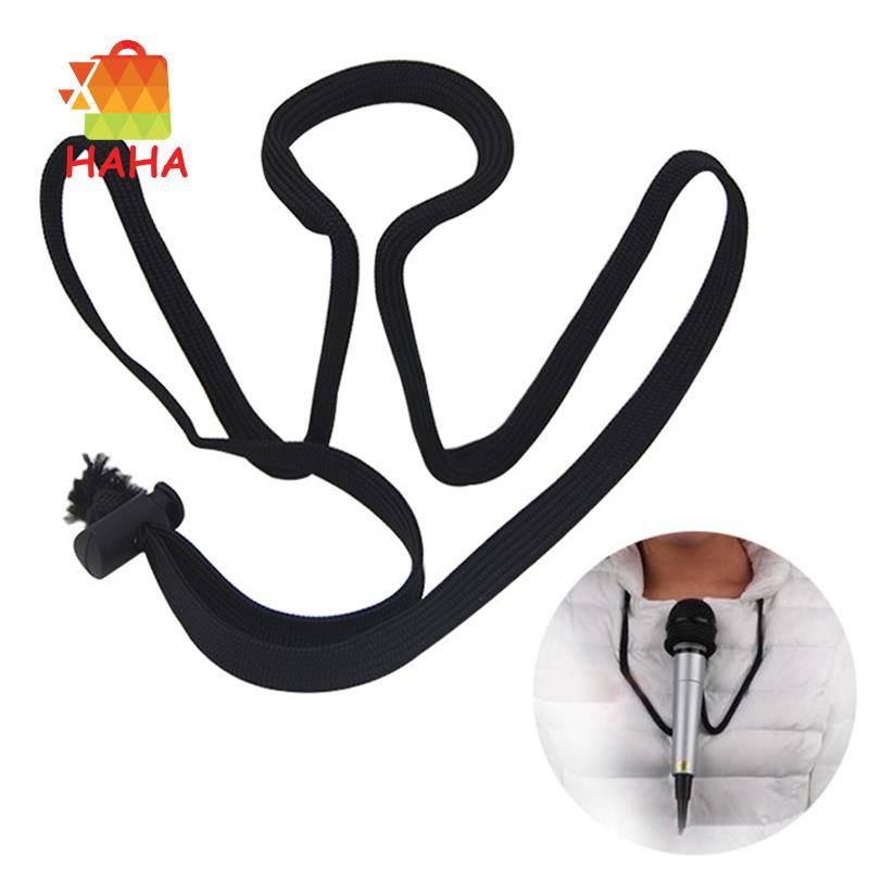 Close-Up Props Hanging Wheat Shelf Microphone Neck Hands-Free Bracket#HAVN