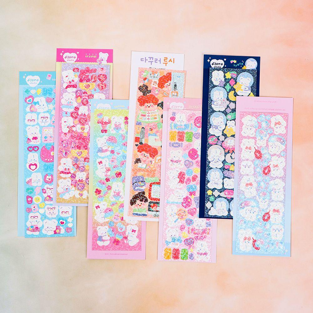 Sticker Laser Dán Trang Trí Sổ Lưu Niệm