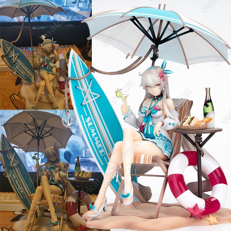 Mô Hình Nhân Vật Honkai Impact 3rd Kiana Kaslana  17cm Figure K-423 Herrscher of the Void Swimsuit 1/8 PVC Packed in Box Model Honkai Impact 3