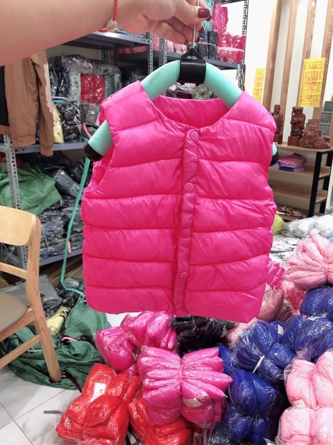 Áo gile phao siêu hot