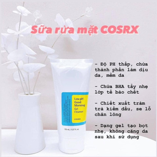 SỮA RỬA MẶT 𝐂𝐎𝐒𝐑𝐗 𝐋𝐎𝗪 𝐏𝐇 𝐆𝐎𝐎𝐃 𝐌𝐎𝐑𝐍𝐈𝐍𝐆 𝐆𝐄𝐋 𝐂𝐋𝐄𝐀𝐍𝐒𝐄𝐑 150ml