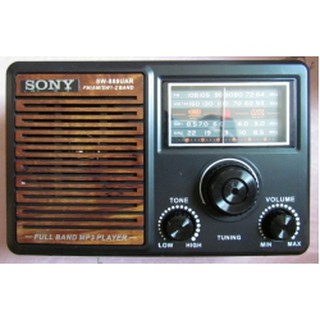 Đài đọc thẻ nhớ,usb, fm,am sony sw-888uar