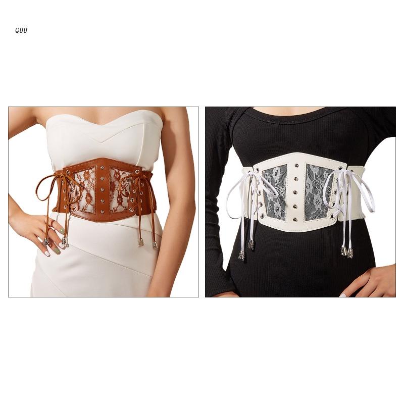 Đai Nịt Bụng Corset Ren Hoa Gợi Cảm Cho Nữ