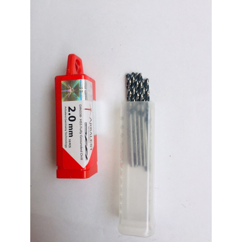 Mũi khoan inox Arbalest chuẩn 2-10.5mm