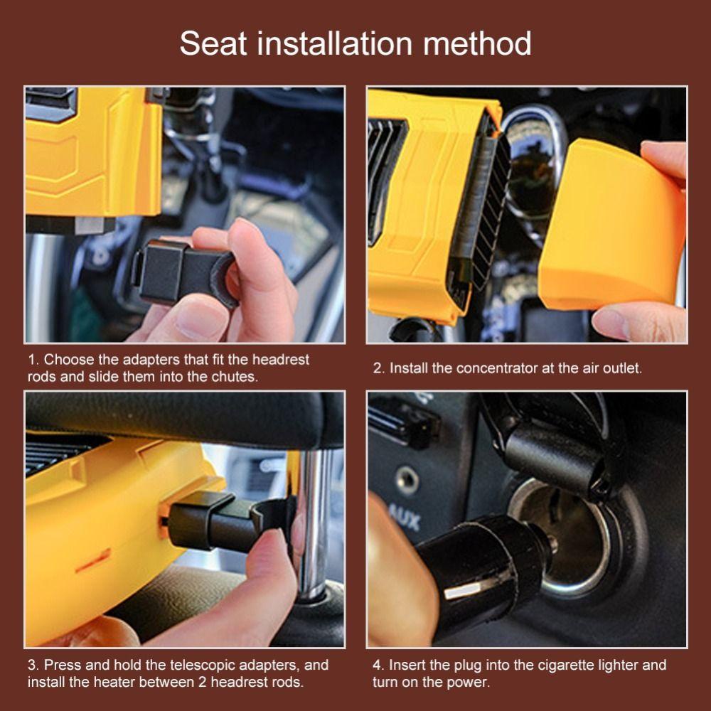 Quạt Làm Mát 12V Gắn Kính Chắn Gió Xe Hơi