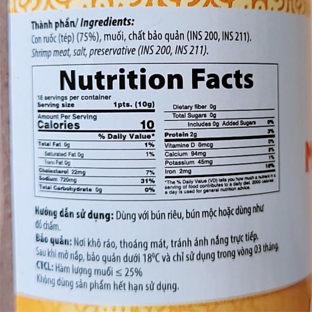 Mắm Tôm Bắc Sông Hương Foods -