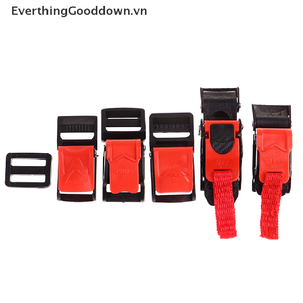Everthinggooddown Đai Kẹp Mũ Bảo Hiểm Xe Máy ATV Có Thể Điều Chỉnh