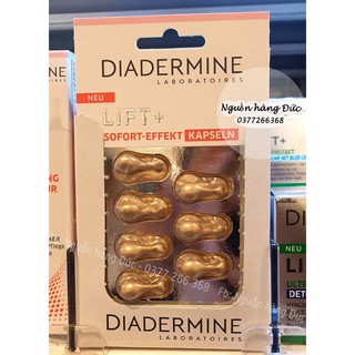Viên nang dưỡng da Diadermine Đức bổ sung collagen tươi  làm trắng, chống lão dạng huyết thanh serum