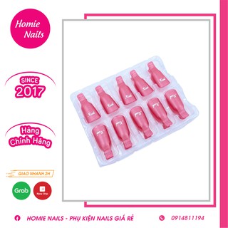 Kẹp ủ móng, kẹp ủ tháo gel hộp 10 cái