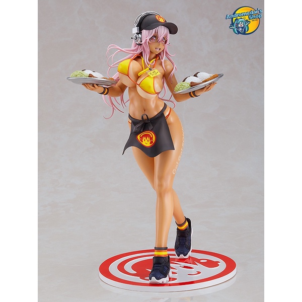 [Đặt trước][Tổng 6350k] [Max Factory] Mô hình nhân vật Super Sonico Bikini Waitress Ver 1/6 Complete Figure