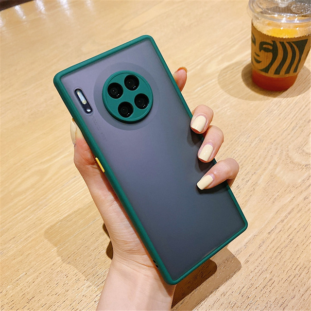 Ốp điện thoại nhám chống sốc cho Huawei Mate 30 20 10 Pro Lite 5G