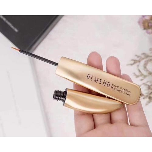 Serum Dưỡng Và Kích Mọc Mi Gemsho Giúp Dài Mi Đen Mày
