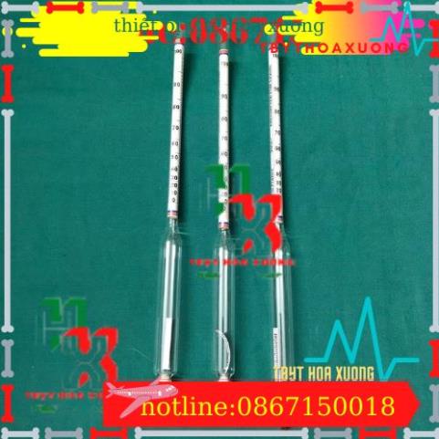 Dụng Cụ Đo Nồng Độ Cồn - Tửu Kế Đo Nồng Độ Rượu - Cồn Kế