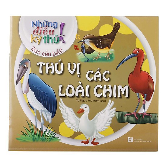 Sách - Những Điều Kỳ Thú - Thú Vị Các Loài Chim