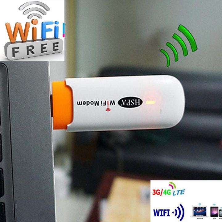 Cục Phát Wifi Từ Sim 3G 4G HSPA - Usb Phát Wifi Di Động