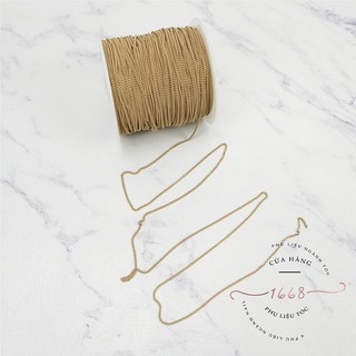 DÂY XÍCH TRANG TRÍ MÓNG CUỘN LỚN ( TRẮNG, NÂU, HỒNG ) DÀI 1M