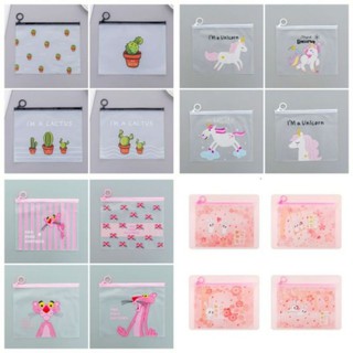 Túi zip đựng bút cute (T001)