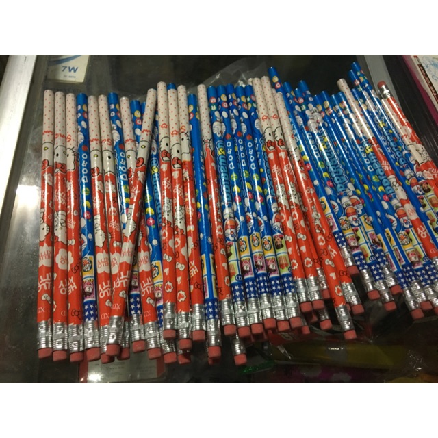 Bút chì doraemon/ kitty