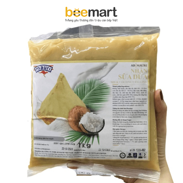 Nhân sữa dừa ABMauri 1kg