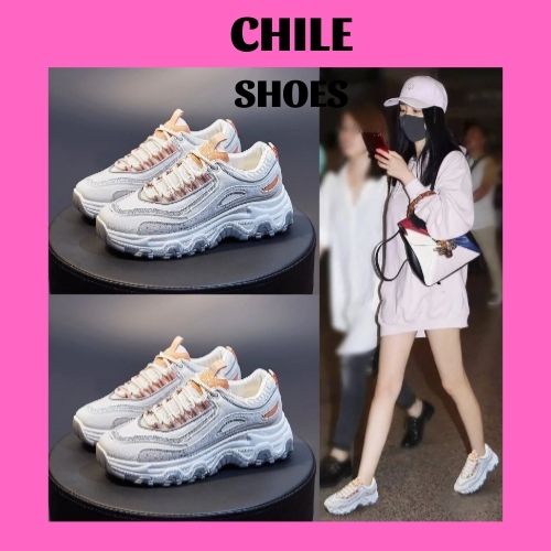 Giày thể thao nữ cao cấp, Giày bata thể thao nữ trắng phối lưới QC Siêu chất, hàng nhẹ êm mềm chuẩn size