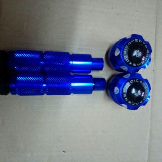 Set gù chống đổ trước có nắp và chống đổ sau nhỏ dài