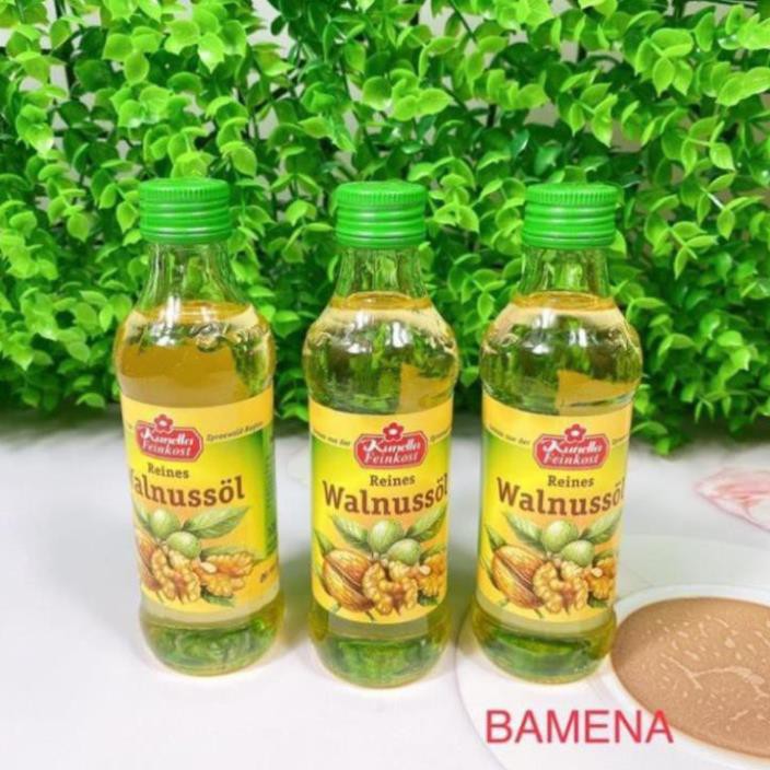 [Mã FMCG8 giảm 8% đơn 500K] Dầu Óc Chó Đức 100ml cho bé ăn dặm GV03