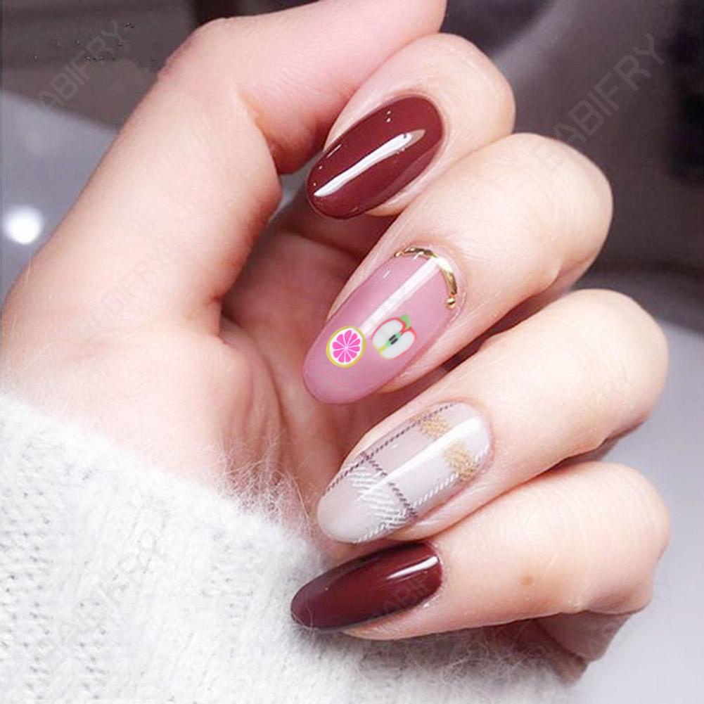 Set 500 Miếng Dán Trang Trí Móng Tay Nghệ Thuật Sáng Bóng