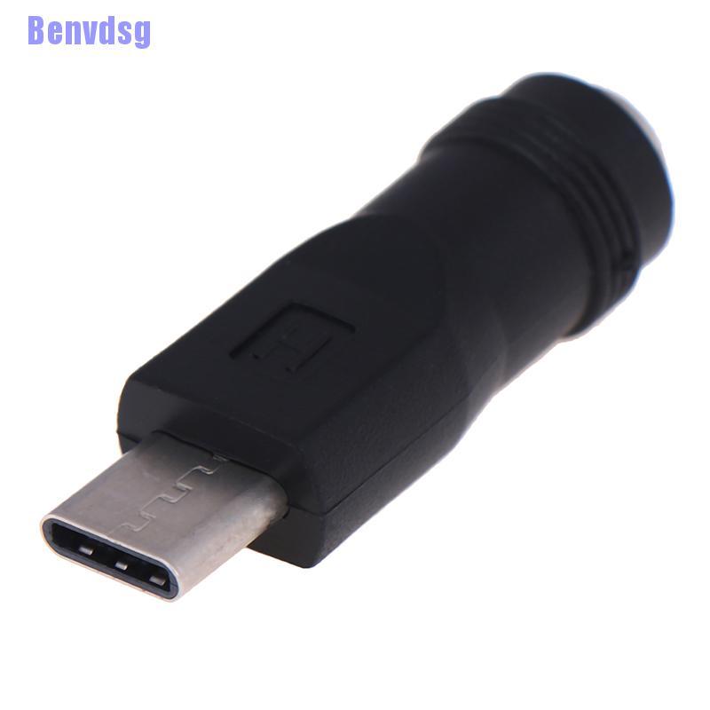 Giắc Chuyển Đổi Benvdsg 1pcs 5.5x2.1mm Sang Type-C 3.1 Male Plug 90 / 180 Độ Dc