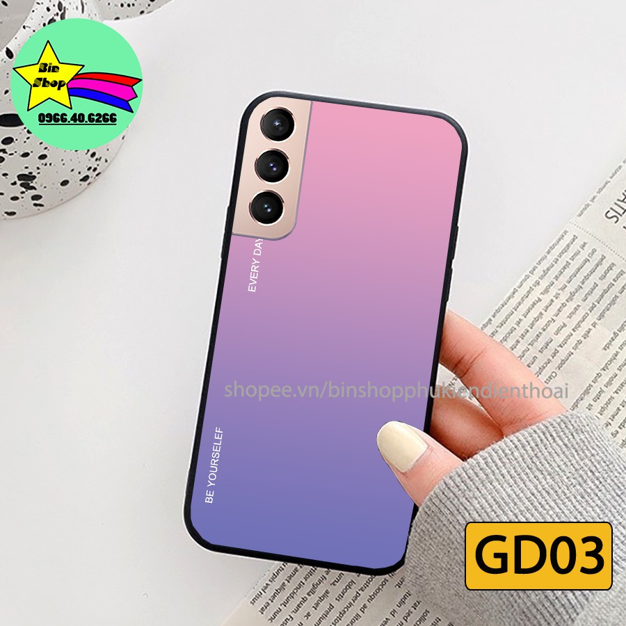Ốp lưng kính Samsung S21 - Samsung S21 Ultra - Samsung S20 FE in hình đa sắc màu sang trọng.