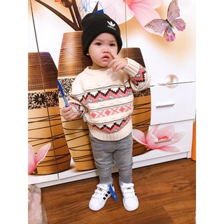 Áo len thổ cẩm bé trai bé gái HM