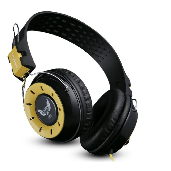 Headphone Ovann X10 Vàng Đen Tai Nghe Game Thủ