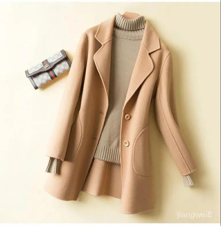 Áo Khoác Len Dáng Ngắn Cỡ Lớn Thời Trang Mùa Thu 2020 Cho Nữ | BigBuy360 - bigbuy360.vn