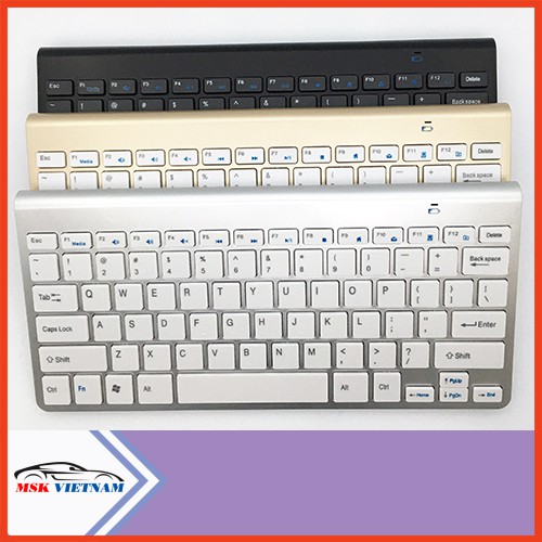 Bàn Phím và Chuột Không Dây Siêu Mỏng 2.4G Tương Thích Đa Thiết Bị Laptop,Máy để bàn, Smart TV | BigBuy360 - bigbuy360.vn