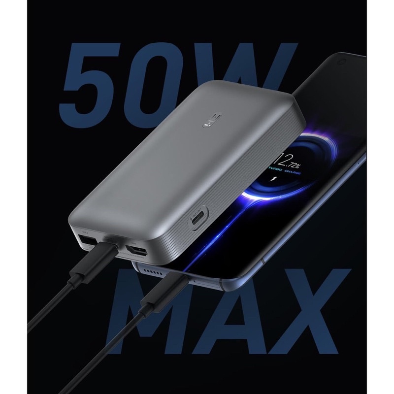 Sạc dự phòng kiêm HUB Xiaomi ZMI QB816 USB-C 1000MAH sạc nhanh 65W