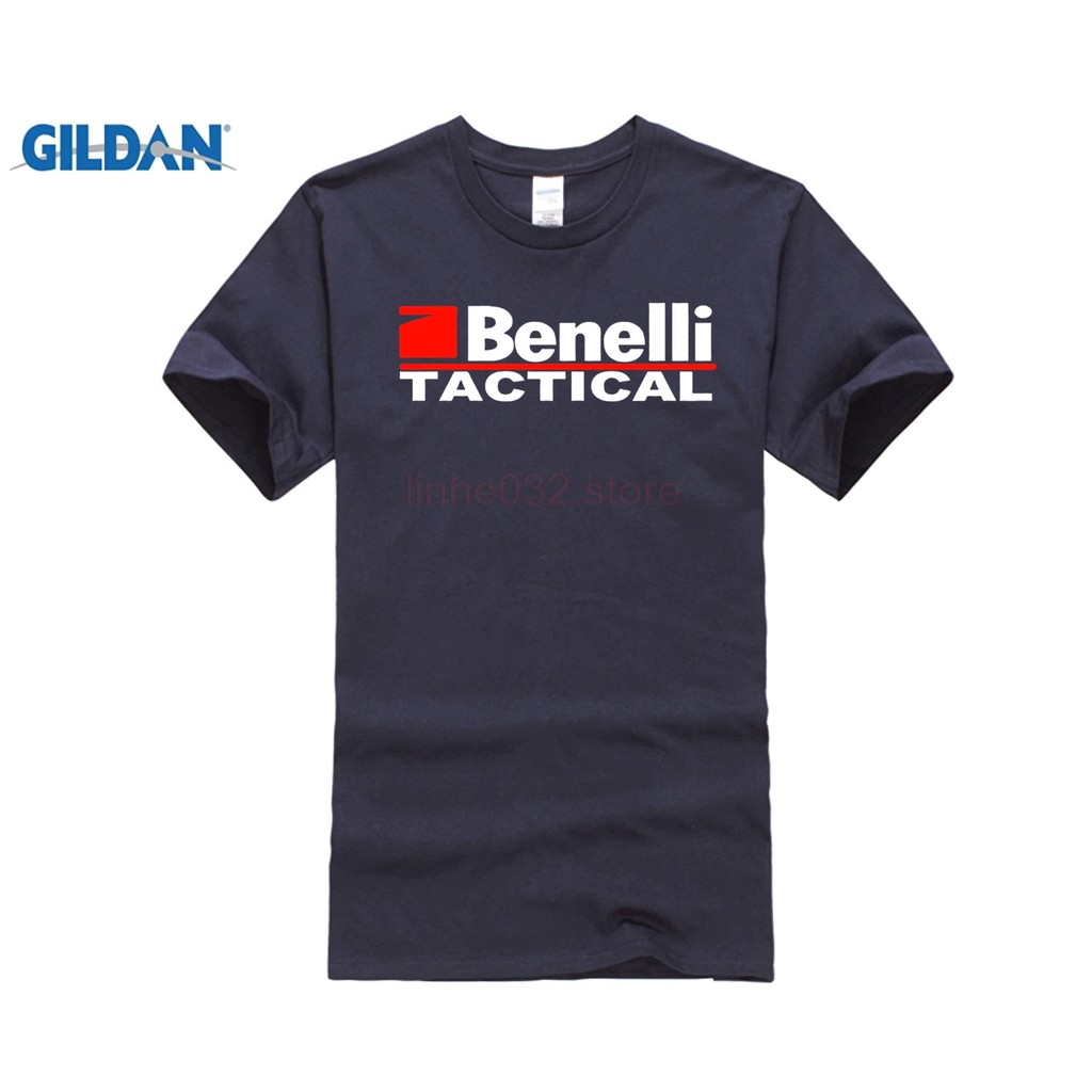 Áo thun in chữ Tactical Benelli thời trang cho nam