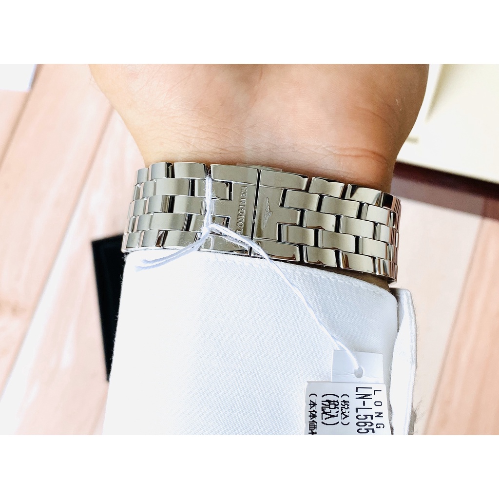 Đồng hồ nam dây thép Longines Dolcevita L5.655.4.16.6