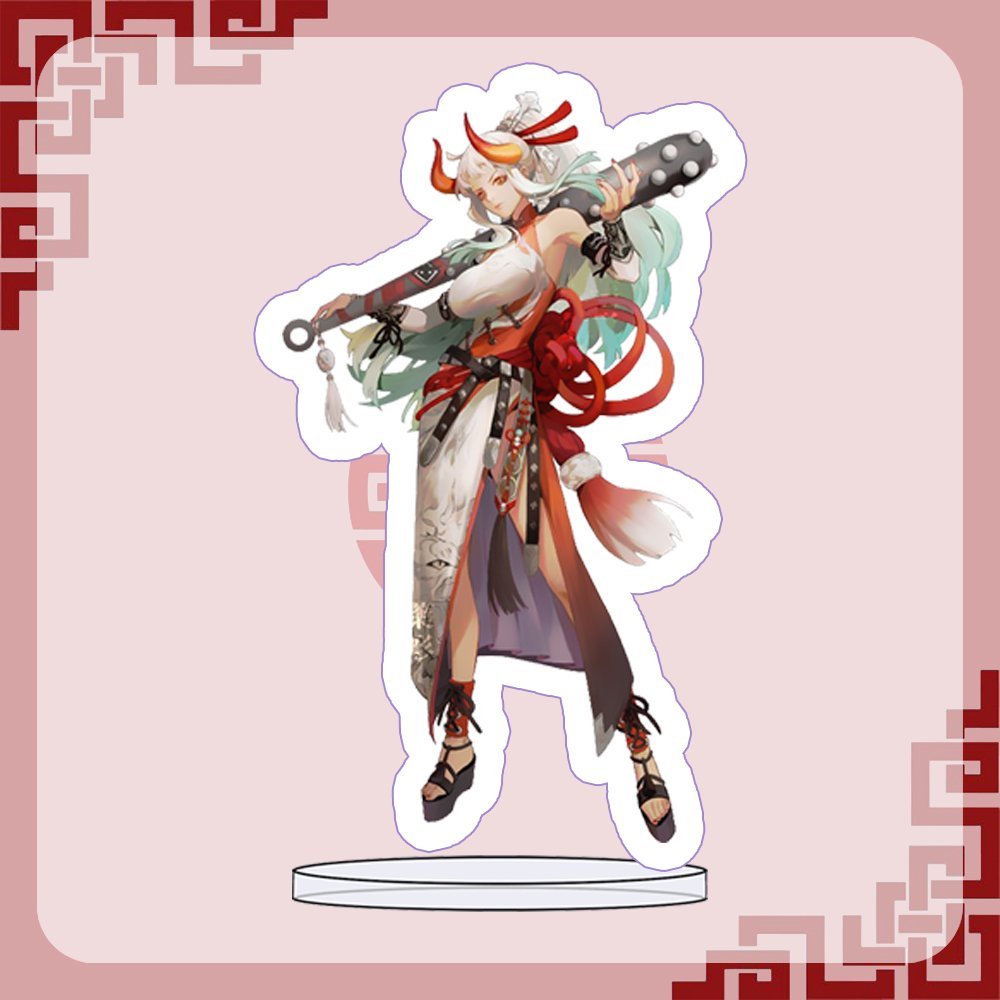 Standee One piece ver Wano quốc Luffy Law Zoro Sanji Law Mô hình trưng bày