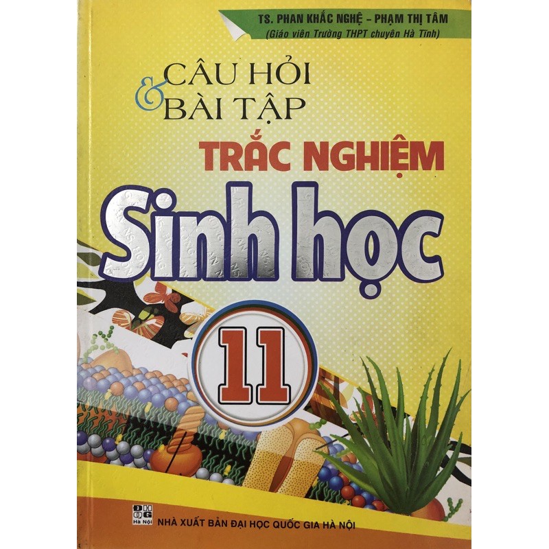 Sách - Câu Hỏi Và Bài Tập Trắc Nghiệm Sinh Học Lớp 11