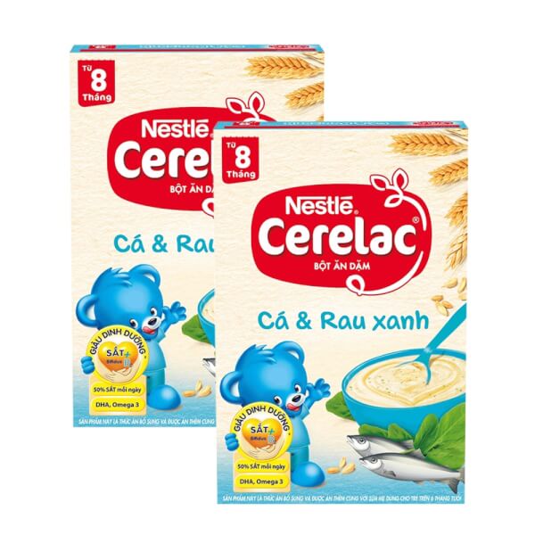 Bột ăn dặm Nestle Cerelac đủ vị 200g ( Đại lý Ngọc Toản)