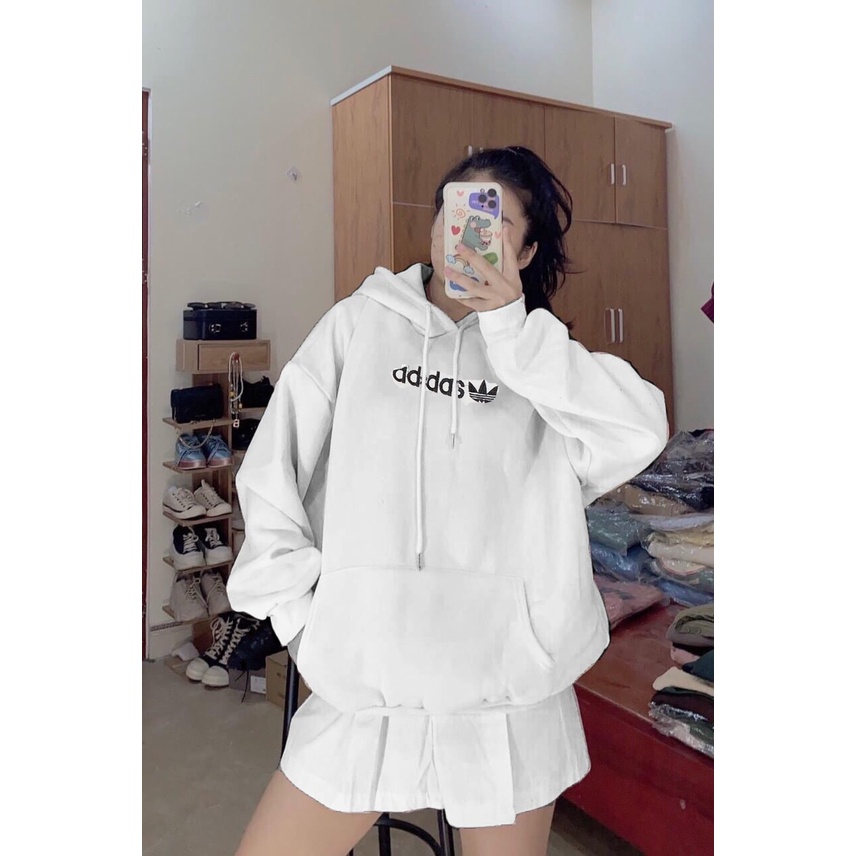 Áo hoodie ,áo khoác unisex form rộng nữ nam ,có mũ thời trang mặc nhà đi chơi đi học thời trang Hàn Quốc ATD002 | BigBuy360 - bigbuy360.vn