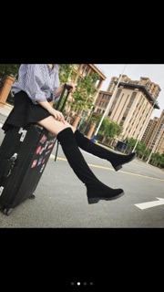 Boot đùi da lộn(có ảnh thật)