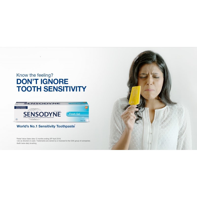 kem đánh răng SE𝙉SODYNE 3.4oz-4.0 oz Mỹ USA nhiều loại