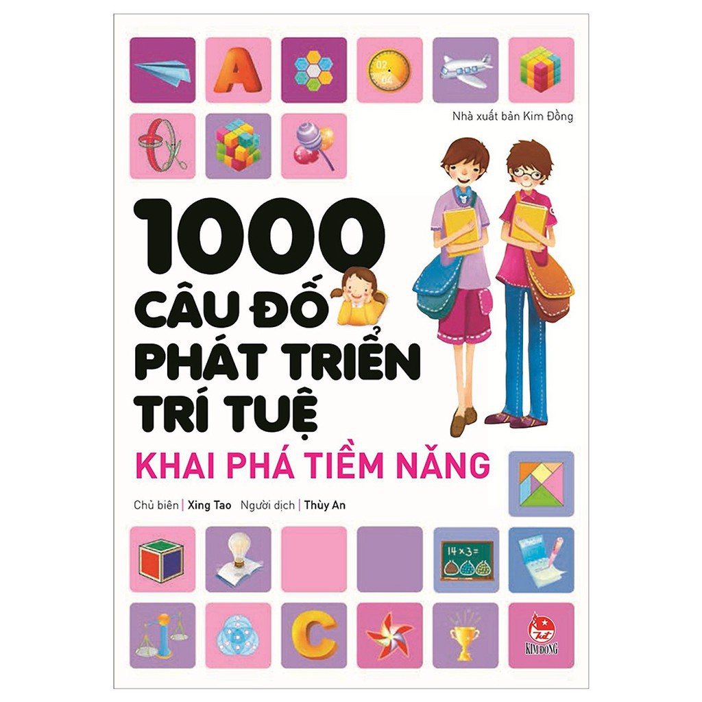 Sách - 1000 Câu Đố Phát Triển Trí Tuệ - Khai Phá Tiềm Năng