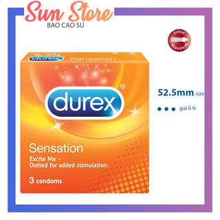 Bao cao su durex sensation gai