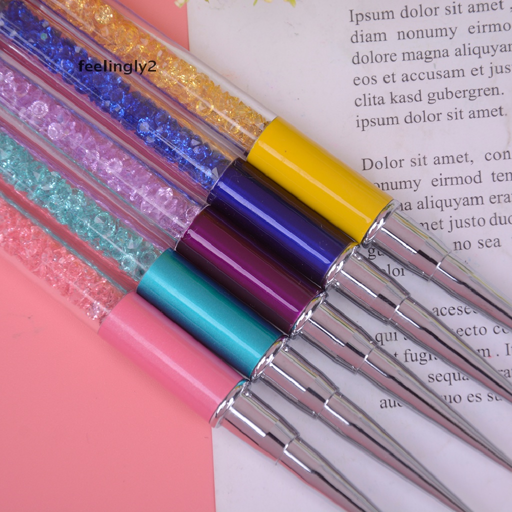 [Hàng mới về] Cọ vẽ trang trí móng tay nghệ thuật siêu mỏng tiện dụng tùy chọn màu sắc